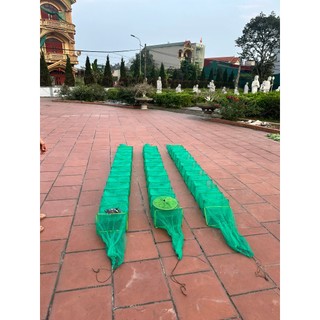 [Giá Tại Xưởng] Lồng Bát Quái Dài 4m5 Đến 8m Mắt Lưới 3mm Lưới Lồng Cá Tôm Lươn Hàng Đẹp Giá Rẻ