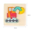 Xếp Hình Cho Bé Tranh Ghép Hình 3D Gỗ Nổi Loại Dày Đồ Chơi Lắp Ghép Cho Bé Đồ Chơi Gỗ Cho Bé - BỐ KHỦNG LONG