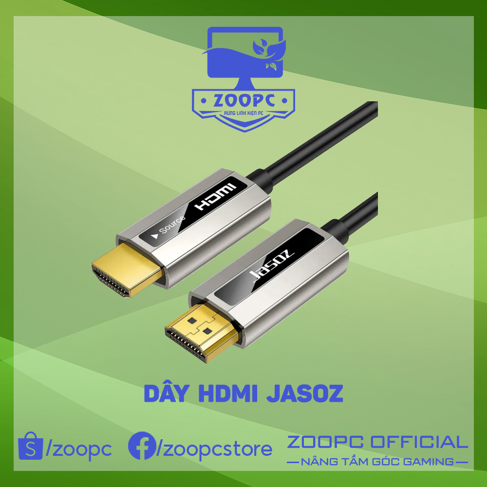 Dây cáp HDMI 8K 2.1 Jasoz, HDMI to HDMI 8K cho chất lượng hình ảnh sắc ...