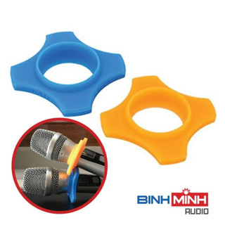 Cặp Chống Lăn Micro, Micro Không Dây Bằng Cao Su Cao Cấp Bền Bỉ, Nhiều Màu Lựa Chọn
