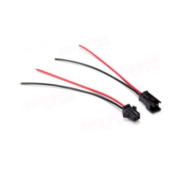 Jack Kết Nối SM 2P 2.54mm - Jack Đực + Cái ( Tổng Chiều Dài 20cm )