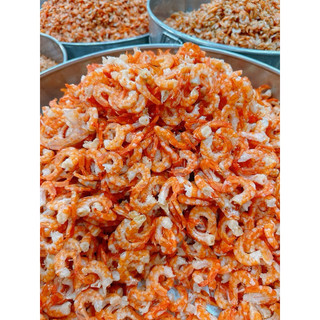 Tôm Thẻ Thiên Nhiên Sấy Giòn Size Siêu To Siêu Ngon 500Gram Hút Chân Không (HNN).