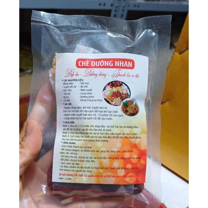 Sét nguyên liệu nấu chè dưỡng nhan -12 vị