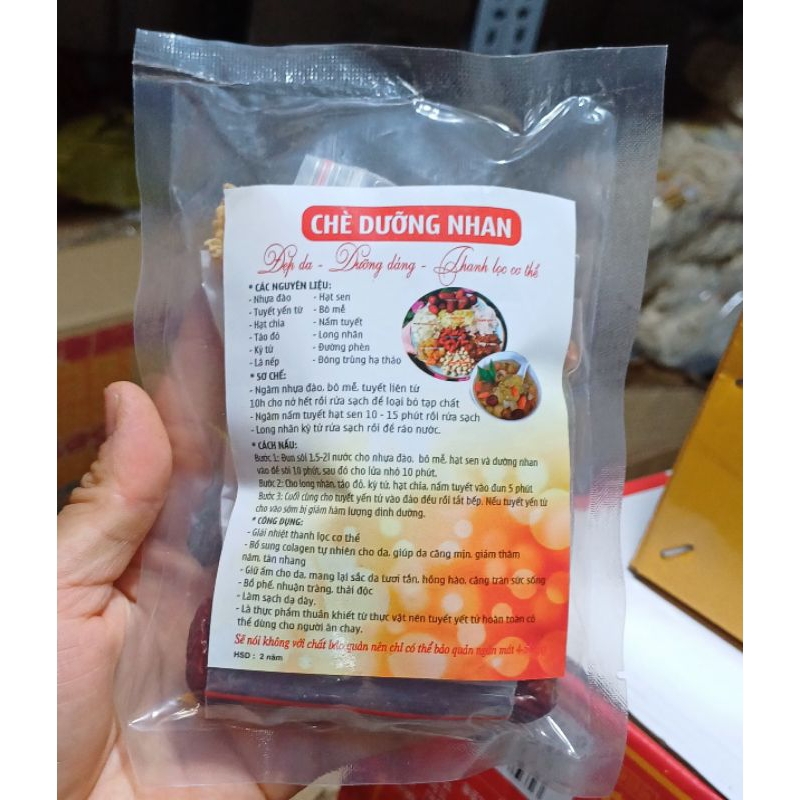 Sét nguyên liệu nấu chè dưỡng nhan -12 vị
