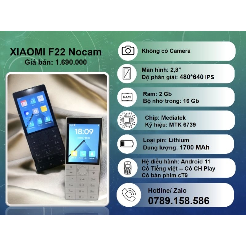 Xiaomi quin F22 Nocam | Shopee Việt Nam