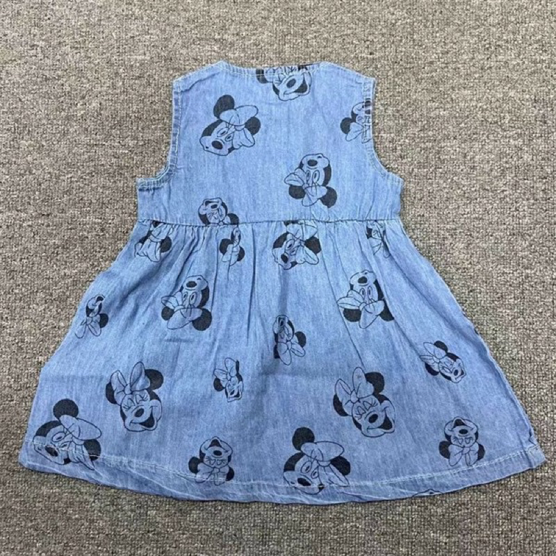 Váy bé gái sơ sinh sát nách E0179 size nhí 74cm – đầm trẻ em dễ thương, size 5–7kg