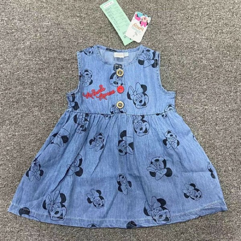 Váy bé gái sơ sinh sát nách E0179 size nhí 74cm – đầm trẻ em dễ thương, size 5–7kg