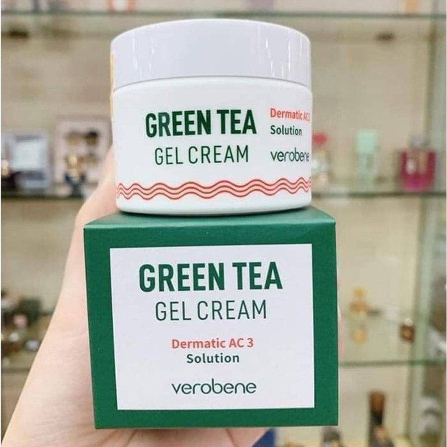 Kem Dưỡng Trắng Da Trà Xanh Verobene - Hàn Quốc
