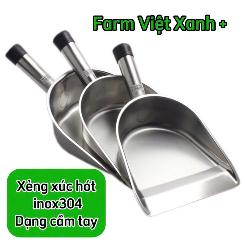 Xẻng Xúc Cầm Tay Inox304 Có Tính Chịu Nhiệt - Mặn Cao Xúc Gạo Nông Thủy ...