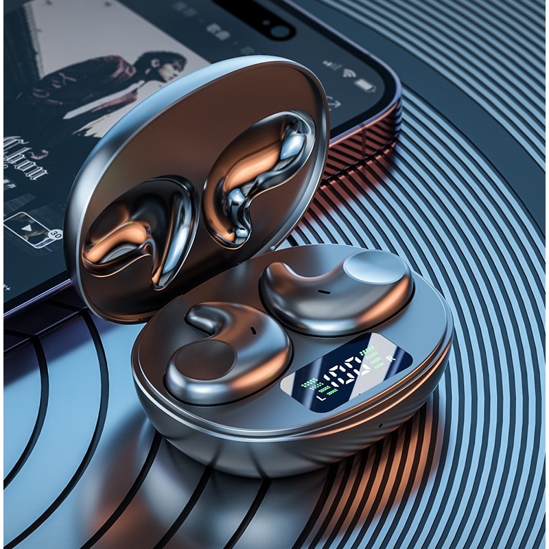 Tai Nghe Bluetooth 5.4 M52 Cảm Ứng Chạm Nằm Ngủ Không Cấn, Độ Trể Thấp, Âm Thanh HiFi Bass Căng, Có Micro Đàm Thoại. | BigBuy360 - bigbuy360.vn