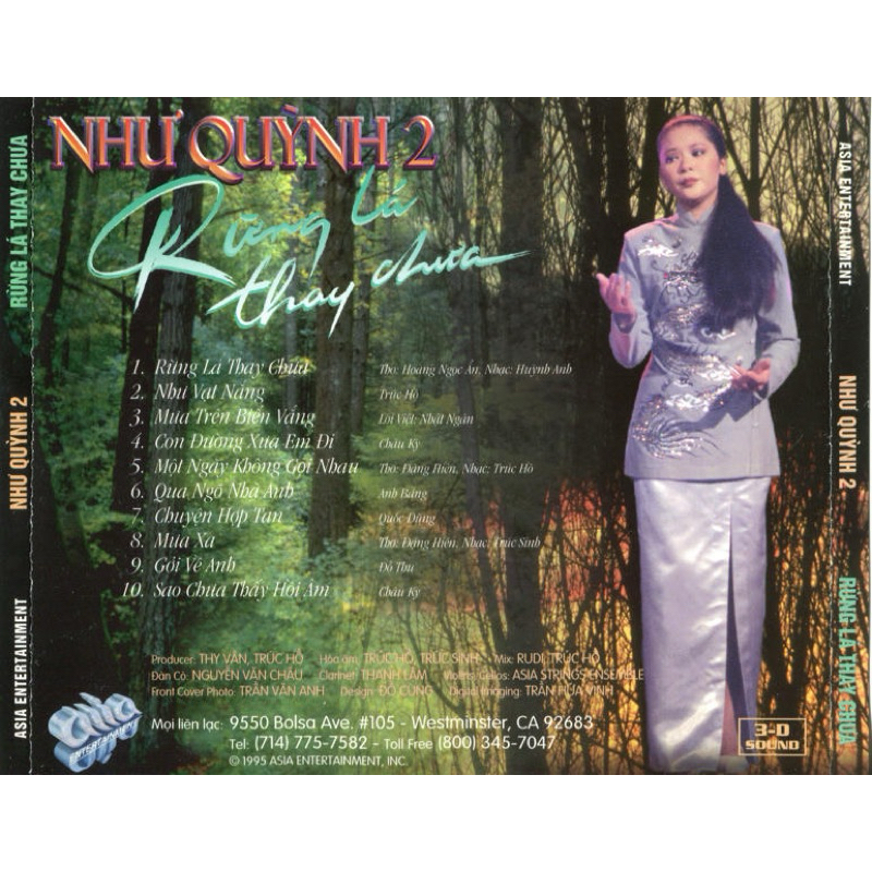Băng Cassette Như Quỳnh - Rừng Thay Lá Chưa