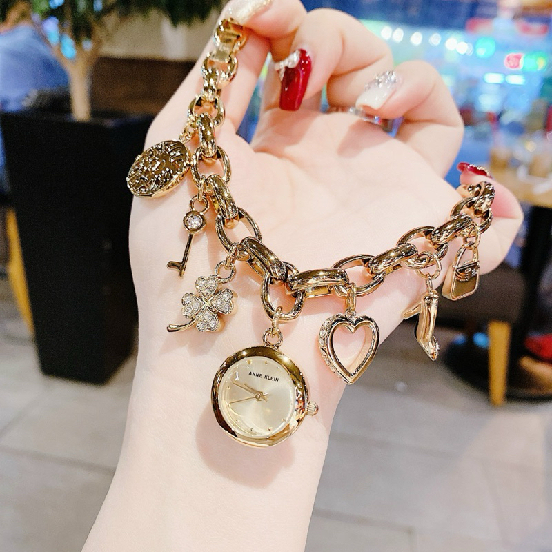 Folli Follie フォリフォリ SV925 ピンク ハート ブレスレット Folli