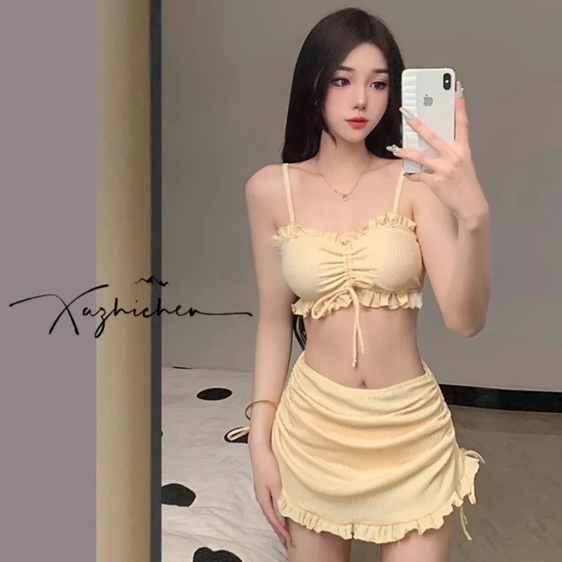 Set bộ đồ bơi bikini áo tắm 3 chi tiết tách rời ôm body có đệm ngực sexy gợi cảm hottrend BKN20