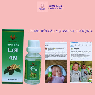 Tinh Dầu Lợi An - Chính hãng, khò khè, sổ mũi, nghẹt mũi, an toàn cho bé, date mới