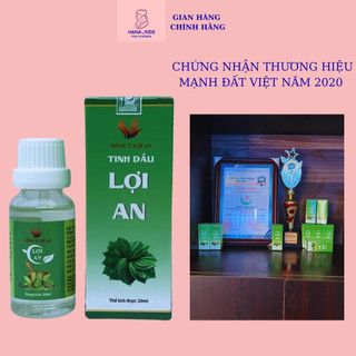 Tinh Dầu Lợi An - Chính hãng, khò khè, sổ mũi, nghẹt mũi, an toàn cho bé, date mới