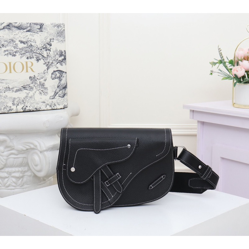⚡️[Hight Quality] Túi Đeo Chéo Di.0r X Kaws Messenger Bag - Điểm Nhấn Yên Ngựa Chất Liệu Da Cao Cấp - Full Box Nam Nữ