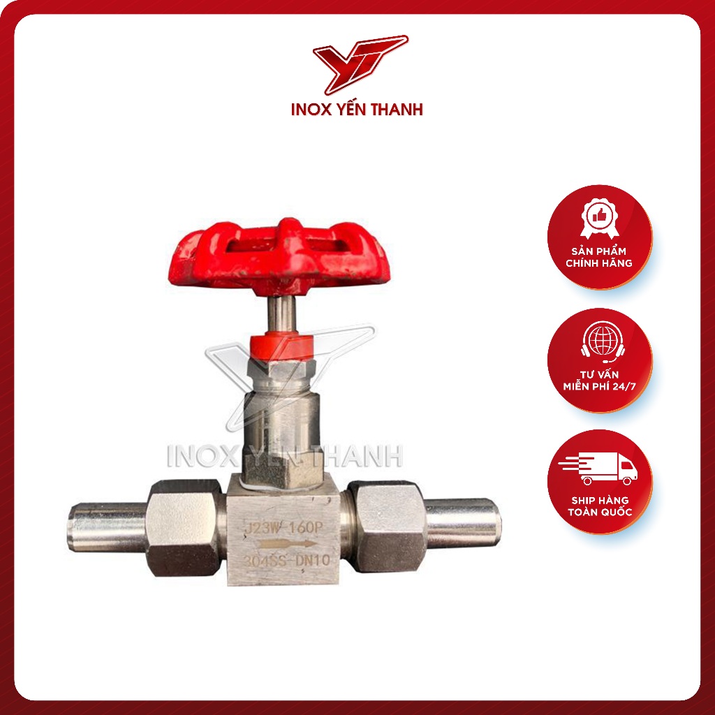 Inox Yến Thanh - Van Kim Hàn / Ren Inox dùng cho hệ hơi | Shopee Việt Nam