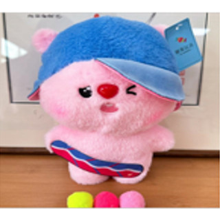 (MUA 1 TẶNG 1) Gấu Bông Cậu Bé Hồng Mũ Xanh Hàng Cao Cấp Mềm Mịn Size 25cm MEILI STORE