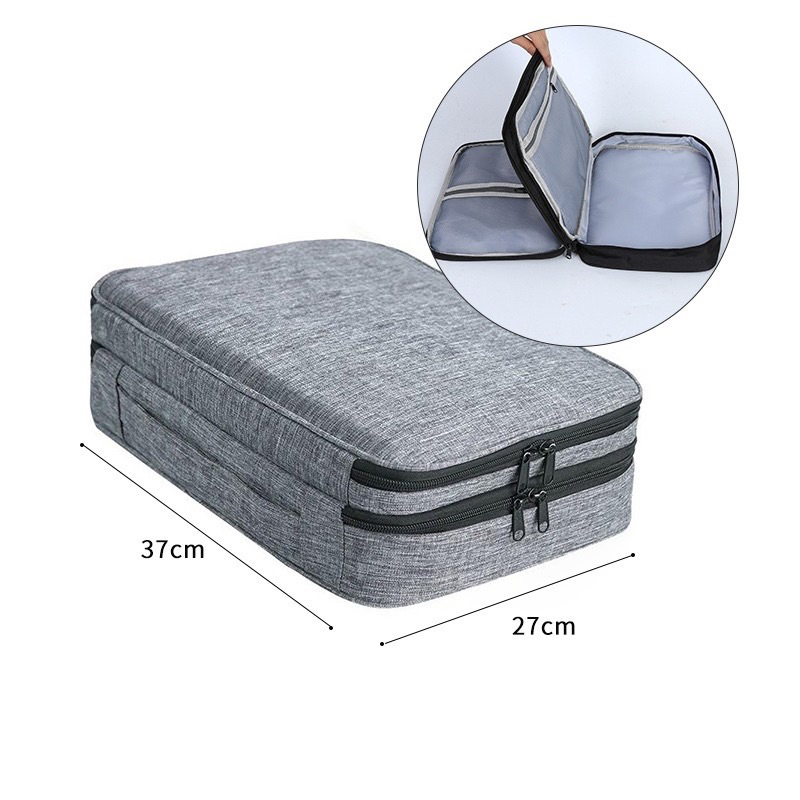Cặp Đựng Hồ Sơ Tài Liệu Giấy Tờ A4 Cỡ Lớn - Túi Nhiều Ngăn Có Khoá Số, Quai Xách Cầm Tay (Tuyển   )