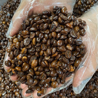 1kg Cà phê Dak lak Hàng Robusta rang bơ ,Robusta rang mộc