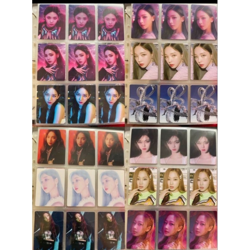 Ảnh photocard official Aespa My artist pack SMstore Savage