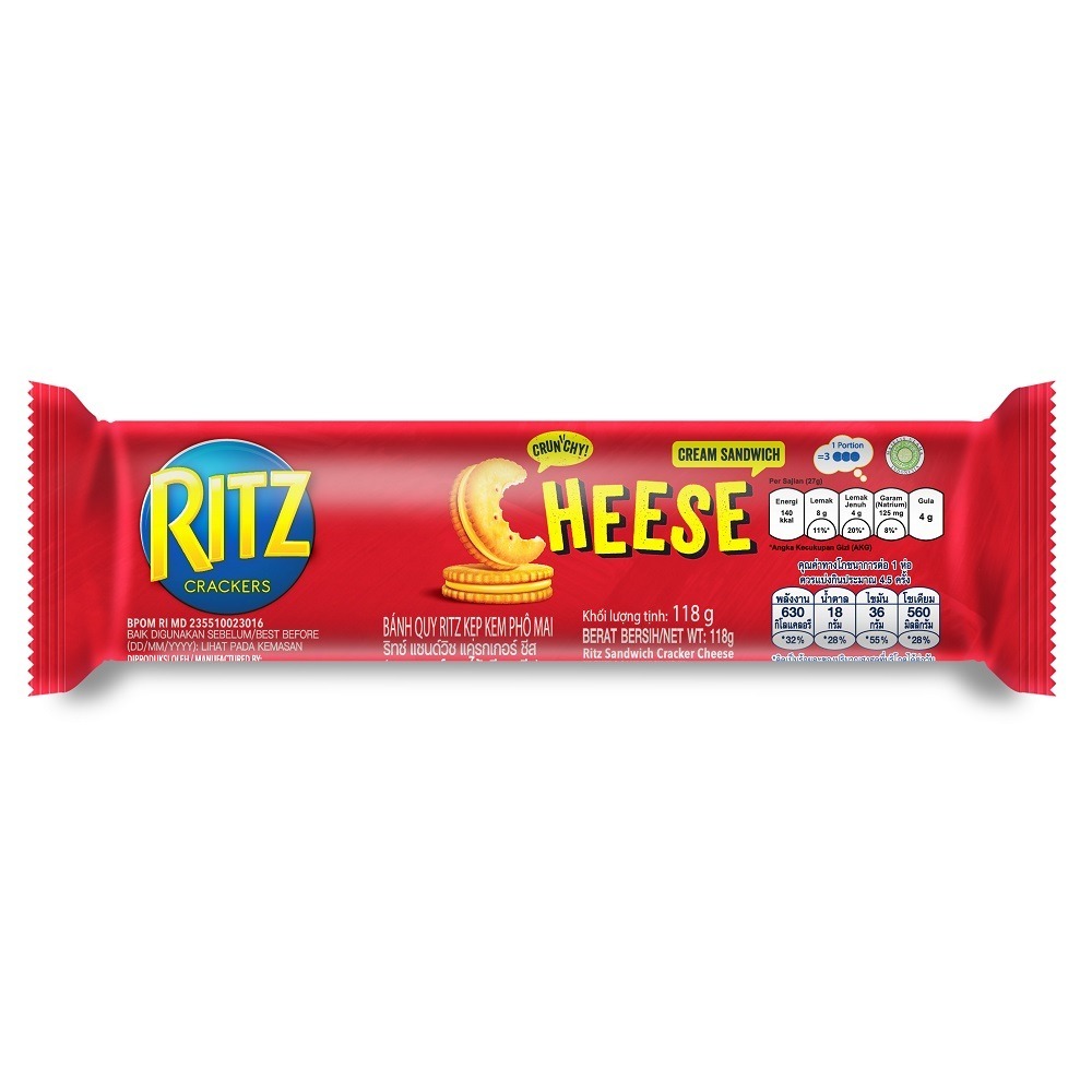 Bánh Ritz phô mai gói 118g | Shopee Việt Nam