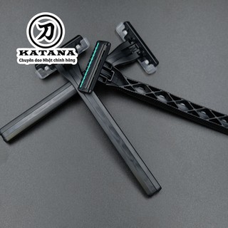 Dao cạo râu cao cấp Nhật LUS-3P bộ 3 chiếc (màu đen)