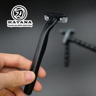 Dao cạo râu cao cấp Nhật LUS-3P bộ 3 chiếc (màu đen)
