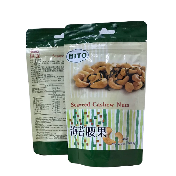 Hạt điều vị rong biển 80g