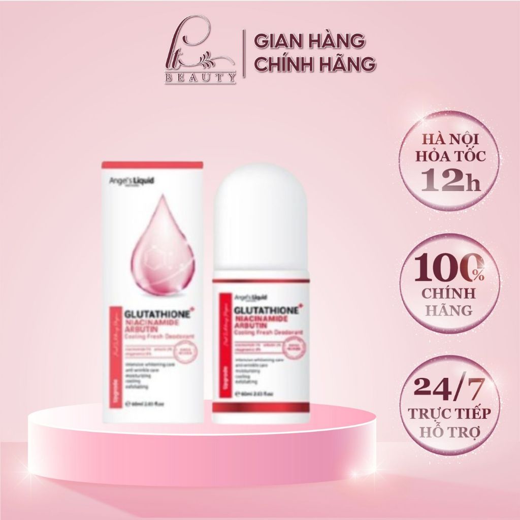 Ln kh mi gim thm nch, lm trng da Angel's Liquid Glutathione Fresh-up  Whitening Magic Deo Stick 60ml | Shopee Vit Nam