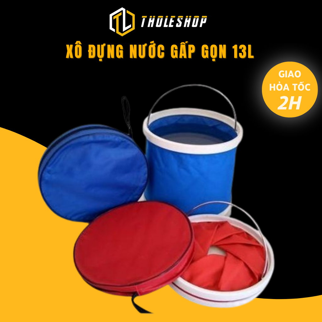 Xô Chậu Đựng Nước Rửa Xe, Đồ Dùng Để Sau Cốp Xe Gấp Gọn Tholeshop 5488 ...