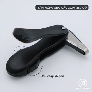 Bấm móng tay cao cấp Nhật KAI Seki Magoroku xoay 360 độ HC1824