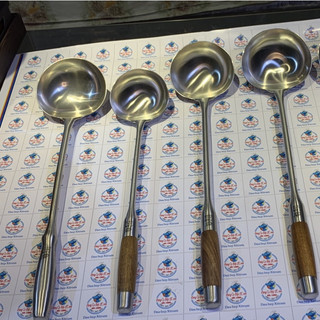 Xẻng Xào nấu, Muôi xào, Vá xào Chao lỳ Inox