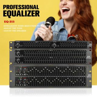 Lọc Equalizer DBX 231, Chất Âm Sạch, Low Cut Chống Ù, Cắt Hú Được Micro, Tinh Chỉnh Âm Sắc Cho Nhạc.