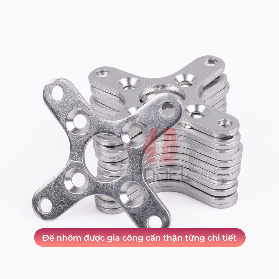 Đế Nhôm Chữ Thập Dùng Bắt Đế Motor 2204 2205 2208 2212 2216 2217 ...