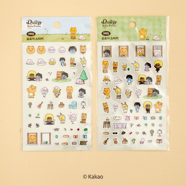 Ảnh Sticker Kakao Friends Ryan, Apeach 3