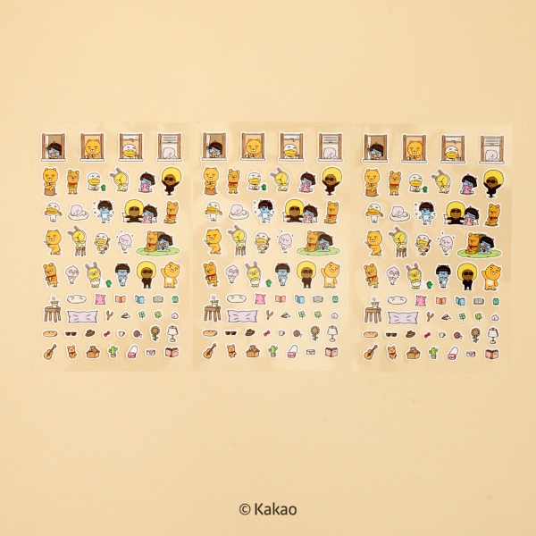 Ảnh Sticker Kakao Friends Ryan, Apeach 2