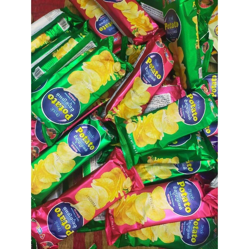 Snack khoai tây Potato bịch 30 gói