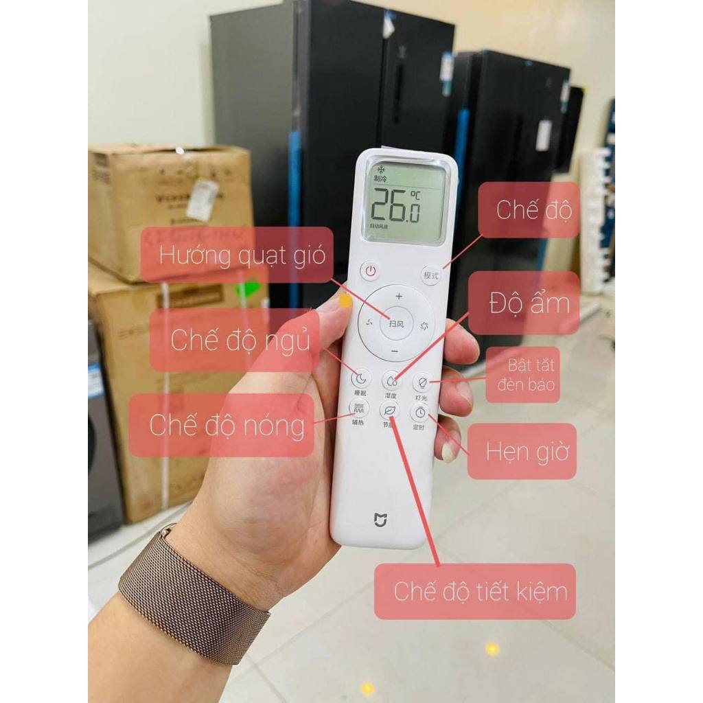 Điều hòa 2 chiều Xiaomi Mijia Inverter KFR-35GW N1A1 1.5HP 12000BTU- Kết nối qua APP Mihome, kèm 3m ống đồng | BigBuy360 - bigbuy360.vn