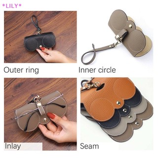 Túi Da Đựng Mắt Kính Phong Cách Retro Mới, Túi Đựng Mắt Kính Nhiều Màu Bằng Da PU Cao Cấp 88473