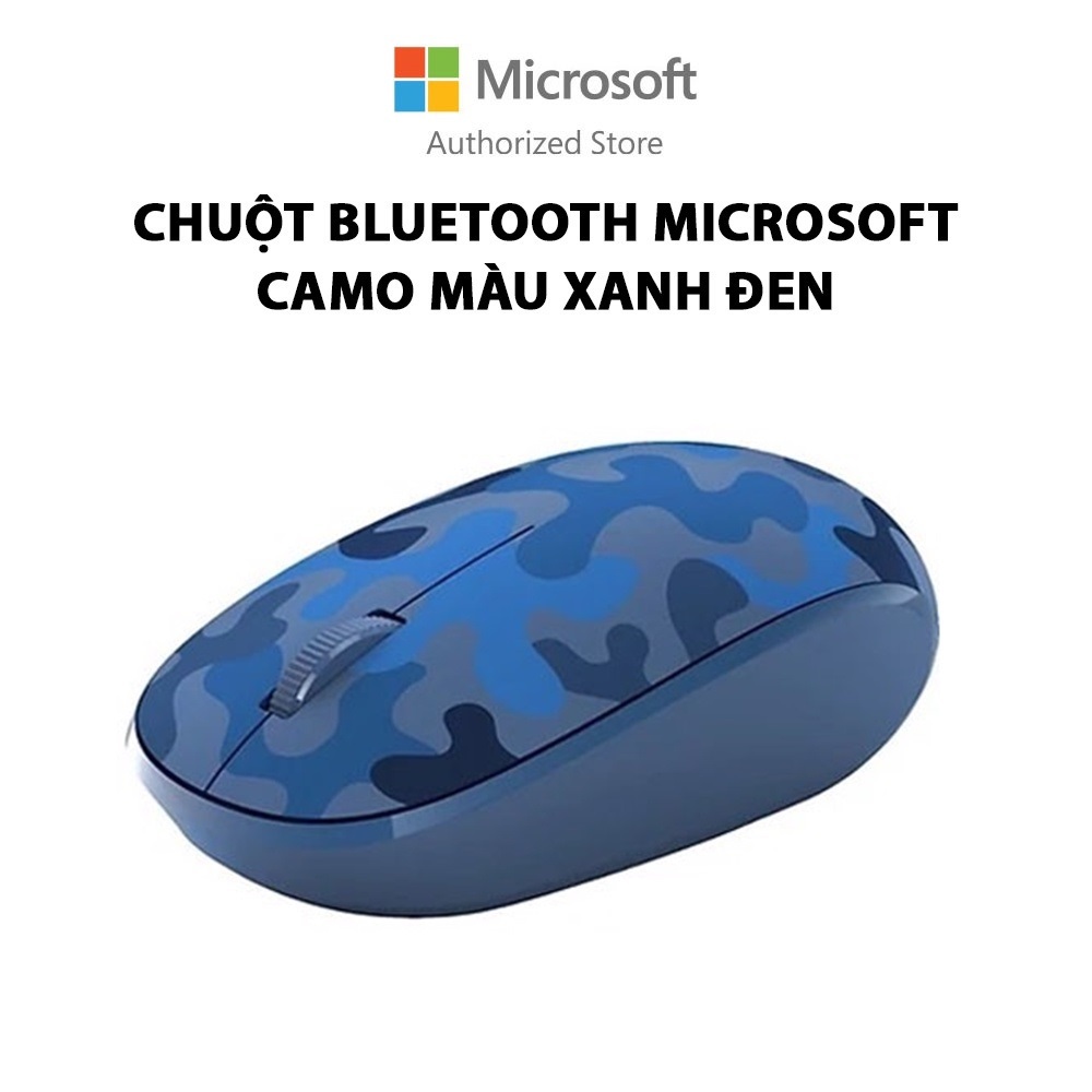 Chuột Bluetooth Microsoft Camo xanh đen