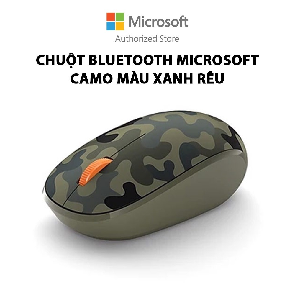 Chuột Bluetooth Microsoft Camo xanh rêu