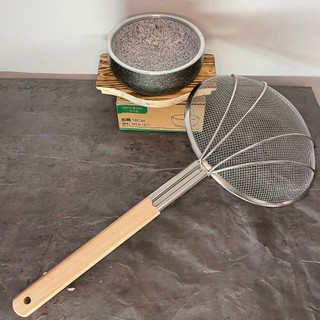 Muôi Chao Lỳ | Chao Lỳ Inox Chống Gỉ | Chao Lỳ Cán Gỗ