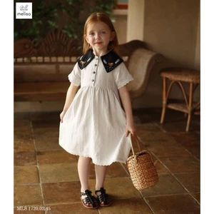 Đầm linen bé gái (12-40 kg)