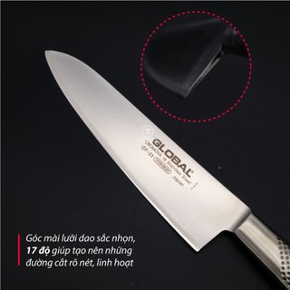 Dao bếp Nhật cao cấp Global GF33 Chef - Dao thái thịt cá (210mm)