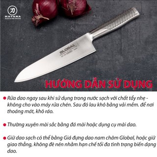 Dao bếp Nhật cao cấp Global GF33 Chef - Dao thái thịt cá (210mm)