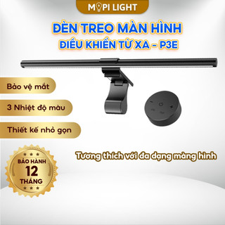 Đèn treo màn hình máy tính, điều khiển từ xa, không dây, đèn bàn làm việc Mopi Light P3E, không nhấp nháy RA>80