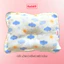 Gối Cho Bé Sơ Sinh BABIONE Gối Xô Muslin Lõm Chống Bẹp Đầu Cho Bé Phong Cách Nhật Bản Chính Hãng