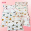 Gối Cho Bé Sơ Sinh BABIONE Gối Xô Muslin Lõm Chống Bẹp Đầu Cho Bé Phong Cách Nhật Bản Chính Hãng