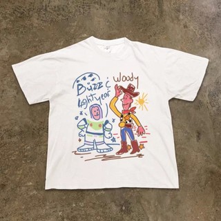 Áo Phông Cổ Tròn Nam Nữ Phối Họa Tiết Chàng Trai Cao Bồi Trẻ Trung Năng Động Chất Liệu Cotton Khô Siêu Thoáng Mát